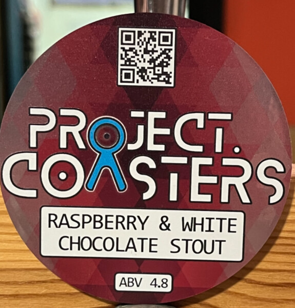 Project Coasters Raspberry & White Chocolate Stout