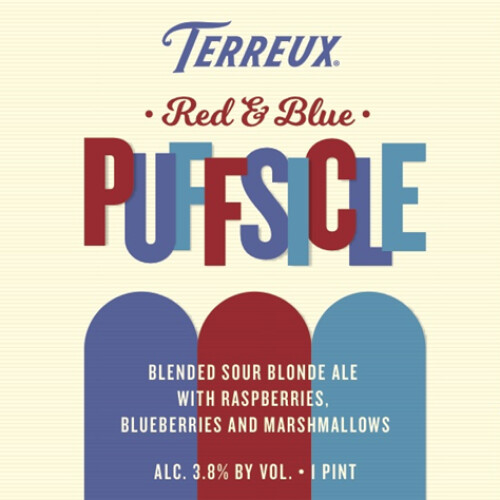 The Bruery Terreux Bruesicle: Red & Blue Puffsicle