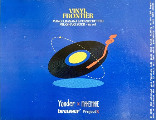 Yonder Brewing and Blending Vinyl Frontier