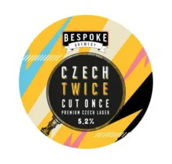 Bespoke Brewing Co Czech Twice Cut Once