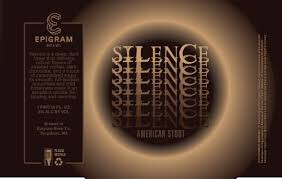 Epigram Brew Company Silence