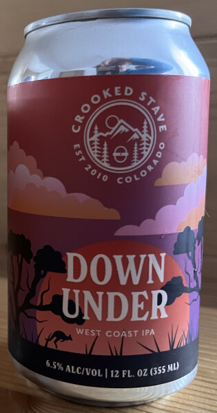 Crooked Stave Artisan Beer Project Down Under West Coast IPA