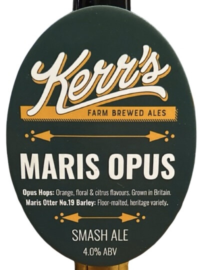 Kerr's Farm Brewed Ales Marris Opus