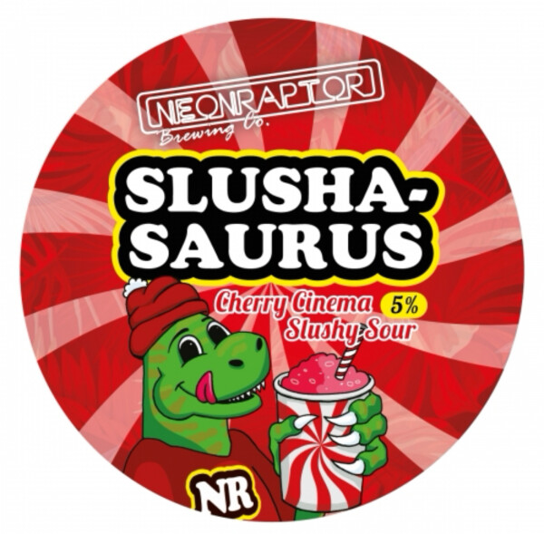 Neon Raptor Brewing Co. Slushasaurus - Cherry