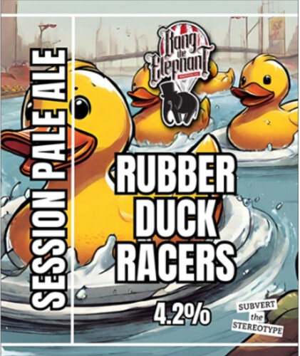 Bang The Elephant Brewing Rubber Duck Racers
