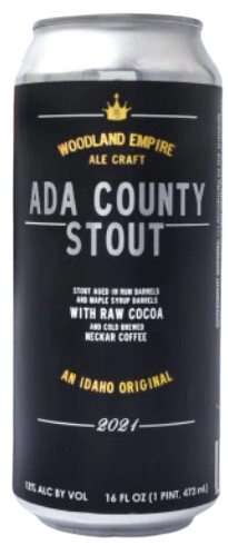 Woodland Empire Ale Craft Ada County Stout (2024)