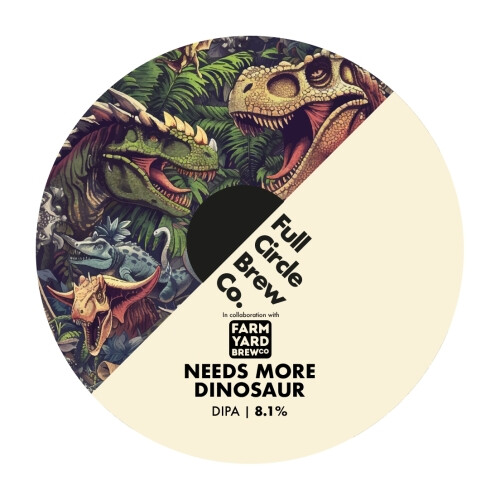 Full Circle Brew Co Need More Dinosaur