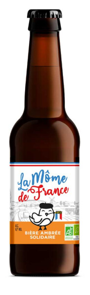 Cidres Le Brun / Cidres Bigoud La Môme de France Bière Ambrée Solidaire