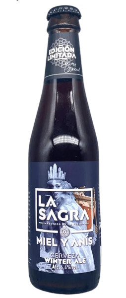 Cervezas La Sagra Invierno Miel y Anís