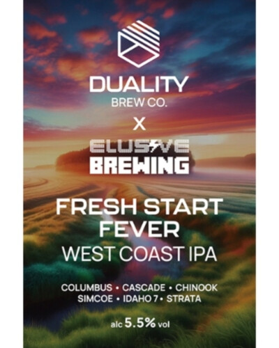Duality Brew Co Fresh Start Fever