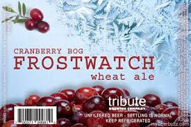 Tribute Brewing Company Frostwatch Cranberry Wheat