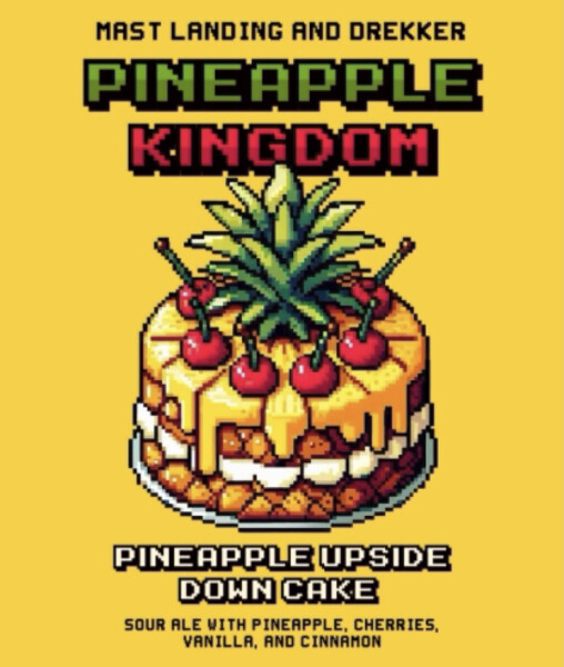 Mast Landing Brewing Company Pineapple Kingdom