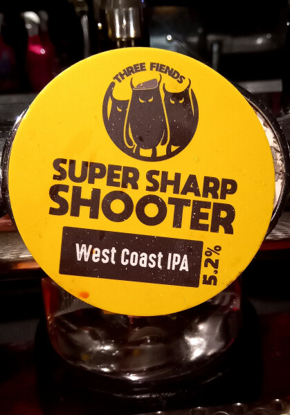 Three Fiends Brew House Super Sharp Shooter