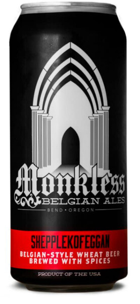 Monkless Belgian Ales Shepplekofeggan Witbier