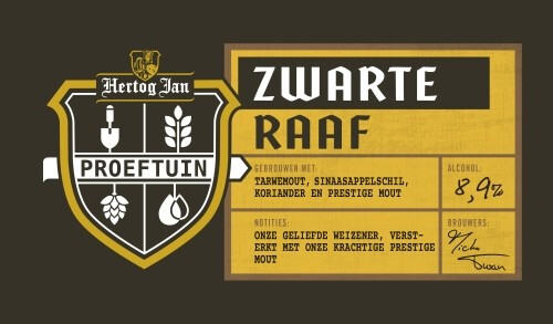 Hertog Jan (Arcense Bierbrouwerij) Proeftuin #12 - Zwarte Raaf