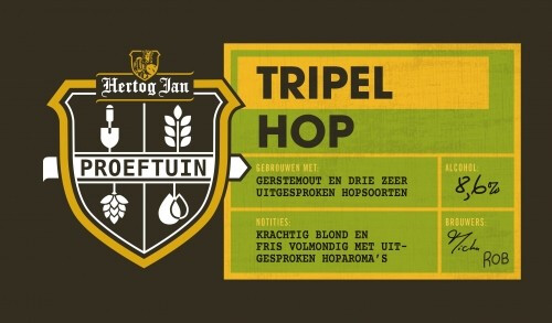 Hertog Jan (Arcense Bierbrouwerij) Proeftuin #6 - Tripelhop
