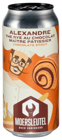 Moersleutel Craft Brewery Alexandre: The Rye Au Chocolat Maître Pâtissier