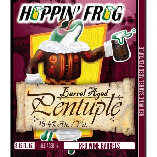 Hoppin' Frog Brewery Pentuple - Red Wine Barrel-Aged