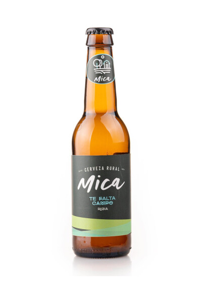 Cerveza Mica Te Falta Campo Rubia