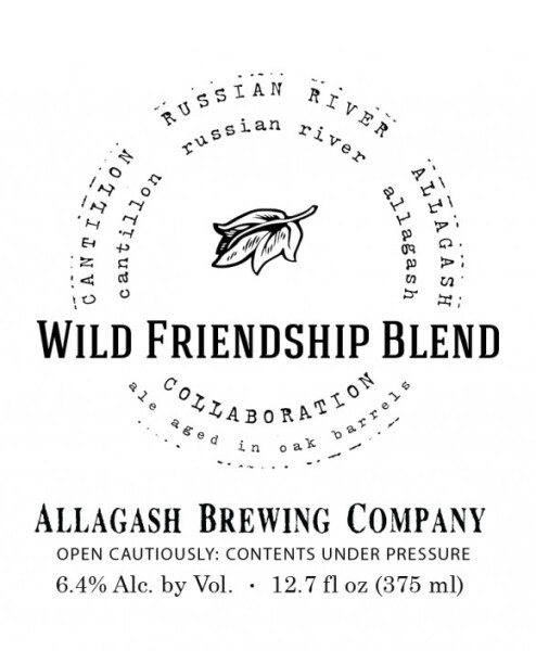 Allagash Brewing Company Wild Friendship Blend
