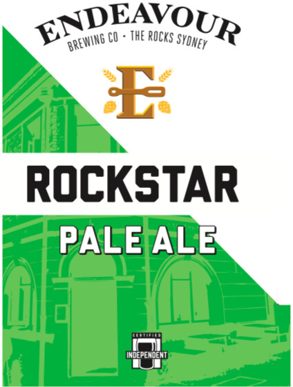 Endeavour Brewing Co Rockstar Pale Ale