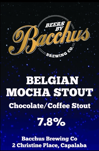 Bacchus Brewing Company Belgian Mocha Coffee Stout