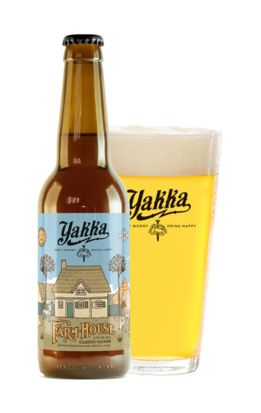 Cervezas Yakka Farmhouse Classic Saison
