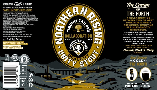 Northern Monk Brew Co. Northern Rising Unity Stout