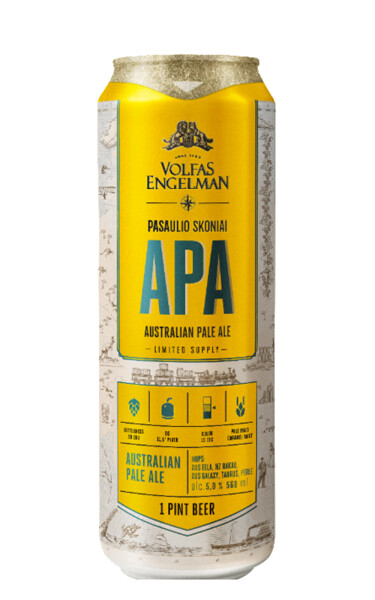 Volfas Engelman Pasaulio Skoniai APA (Australian Pale Ale)