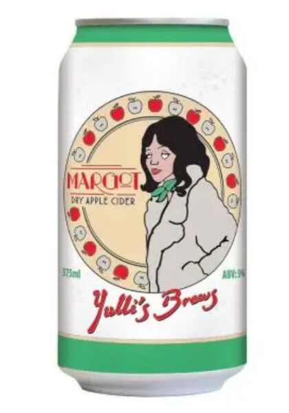 Yulli's Brews Margot Dry Apple Cider