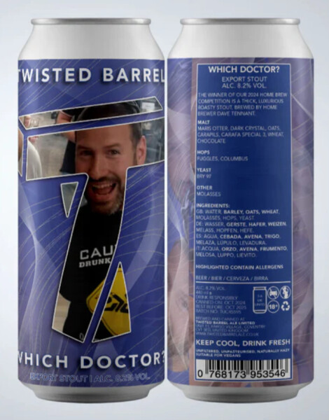 Twisted Barrel Ale Which Doctor?