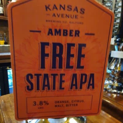 Hydes Brewery Kansas Avenue Free State APA