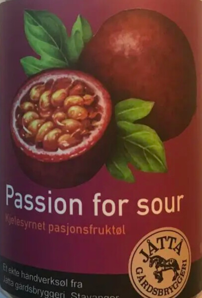Jåttå Gårdsbryggeri Passion for Sour