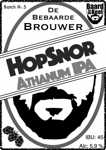 De Bebaarde Brouwer HopSnor - Athanum IPA
