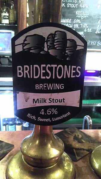 Bridestones Brewing Milk Stout