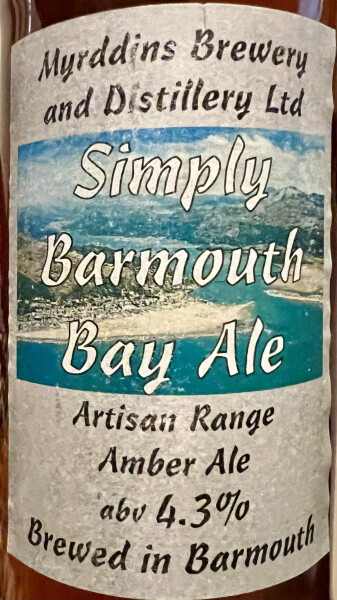 Myrddins Brewery & Distillery Simply Barmouth Bay Ale
