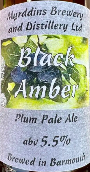 Myrddins Brewery & Distillery Black Amber