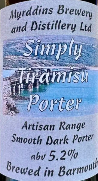 Myrddins Brewery & Distillery Simply Tiramisu Porter