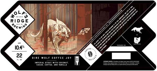 Wolf's Ridge Brewing Dire Wolf - Coffee Joy