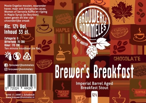 Brouwerij Hommeles Brewer's Breakfast