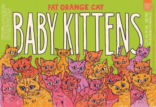 Fat Orange Cat Brew Company Baby Kittens