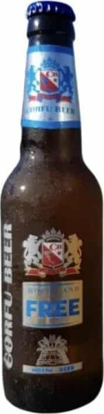 Corfu Beer Hoppy and Free