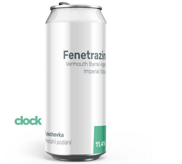Pivovar Clock Fenetrazin