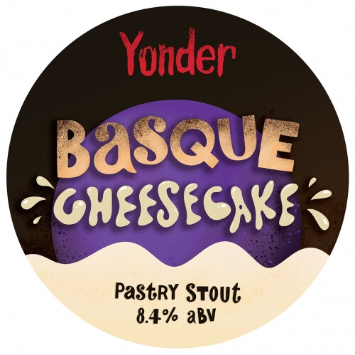Yonder Brewing and Blending Basque Cheesecake