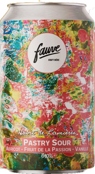 Fauve Craft Bière Habit de Lumières - Pastry Sour: Apricot • Fruit de la Passion • Vanilla