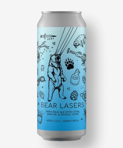 Hidden Springs Ale Works Bear Lasers