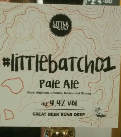 Little Valley Brewery #Littlebatch01