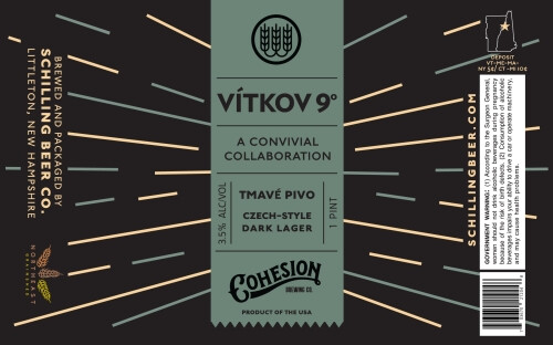 Schilling Beer Company Vítkov 9°