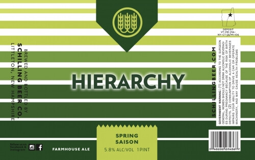 Schilling Beer Company Hierarchy