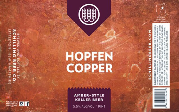 Schilling Beer Company Hopfen Copper